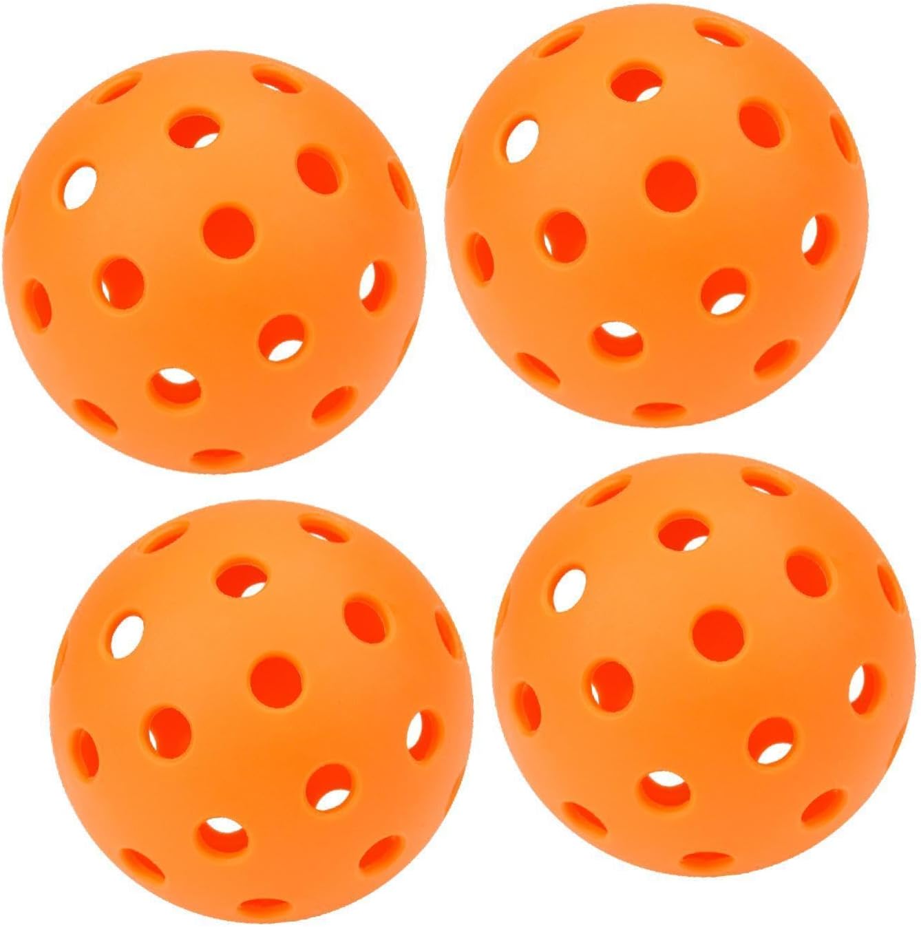 Glow in The Dark Pickleballs - Light up Pickleball Balls Indoor Outdoor Pickleballs Usapa Approved, Pickle Balls 4 Pack Sports Equipment Gifts for Pickleball Lovers