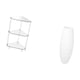 thumbnail image 5 of Lámpara De Pie Moderna, Fácil De Limpiar, Con Mesa De Esquina Y Pantalla Sencilla, Con Jaula De Papel Para Bombillas, Ideal Para Cocina, Dormitorio, Sala De Estar Y Hotel., 5 of 8