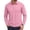 20# Pink, variant on Men's Designed Solid Long-Sleeve Collared Golf Polo Shirts | Casual Solid Fit Men's Long-Sleeve Golf Polo Shirt Yellow S