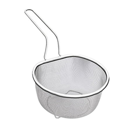 

yotijay Frying Basket Deep Fryer Basket Large Capacity Practical Multifunctional Noodle A