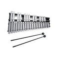 thumbnail image 1 of Foldable 30 Note Glockenspiel Xylophone Wooden Frame Aluminum Bars Educational Percussion Musical Instrument Gift with Carrying Bag, 1 of 7