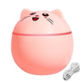 thumbnail image 2 of Matsuzay Humidificador de aire de gato de dibujos animados, Mini difusor ultrasónico de aceite de aire de niebla fría USB para coche, 300ml, generador Humidificadores Rosado Matsuzay HA000532-02B, 2 of 6
