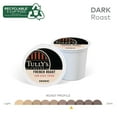 thumbnail image 4 of Tully's Coffee, French Roast Dark Roast K-Cup Coffee Pods, 24 Count, 4 of 13