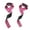 Pink, variant on Tkrady Exercise Strap - Grip Strap Fitness Pull Pull Strap Dumbbell Silicone Anti Slip Wear Hard Pull Strap