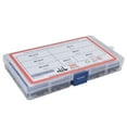 thumbnail image 1 of Kit De Tornillos De Acero Al Carbono, Sujetadores De Hardware, Rosca Transparente, Tornillos Autorroscantes Con Cabeza De Armadura De Alta Dureza, 300 Piezas Resistentes Al, 1 of 7