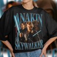 thumbnail image 2 of Camiseta gráfica de Anakin Skywalker para fanáticos de los 90, camisa Retro de Anakin Skywalker, 2 of 5