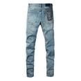 thumbnail image 3 of New Ksubi Men's Jeans 2025 New Fashion Trend High Quality Jeans Slim Fit Stretch Jeans Straight Skinny Denim Pants, 3 of 9