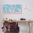 thumbnail image 2 of Stupell Industries Sandpipers on Shore Painting Animals & Insects Painting White Framed Art Print Wall Art, 17 x 17, Set of 2, 2 of 9