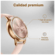 thumbnail image 4 of Reloj Inteligente Femenino Dorado Oscuro Correa De Reloj Milan Belug Dorado, 4 of 5