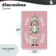thumbnail image 4 of Stupell Industries Contemporary Nutcracker Suite in Pastel Pink Canvas Art, 20 x 30, by Petals Prints Design, 4 of 8