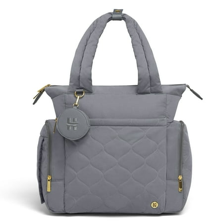 Huggies Cozy Hugg Pack Diaper Bag, Quiet Shade, Gray