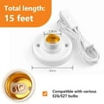 thumbnail image 2 of Casquillo para Bombilla con Cable MMBGJKG 4.5 m E26 E27 120-250V, 2 of 9