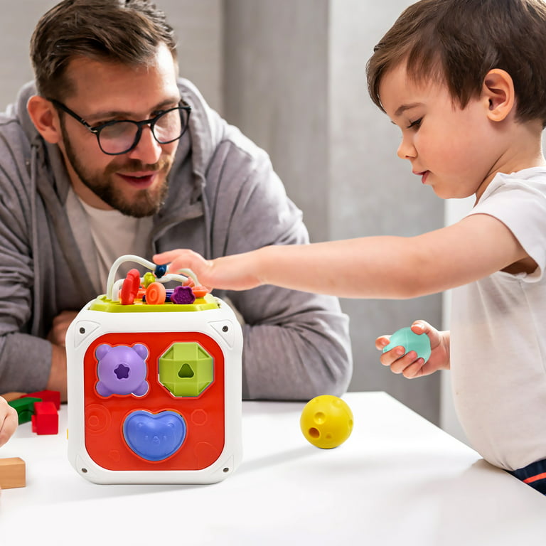 Toyzey Jouet Bebe 0-6 Mois Jeux Montessori pour Bébé 0-6 Mois Cadeau  Nouveauné Garçon