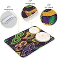 thumbnail image 5 of GZHJMY Stylish Vintage Floral Mardi Gras Carnival Absorbent Dish Drying Mat, 16 x 18 Inches Microfiber Kitchen Countertop Table Protector Multi-purpose Counter Rack Sink Drainer Pad, 5 of 6