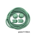 thumbnail image 4 of Sonducket 1 par de zapatillas con cordones de 120cm para correr, trotar, con hebillas, correas elásticas para perezosos, accesorios de repuesto Accesorios de disfraces Verde oscuro Sonducket AP012627-05, 4 of 6