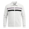 thumbnail image 5 of Men Casual Cardigan Sweaters Full Zipper Closure Long Sleeve Waffle Jackets, 5 of 6
