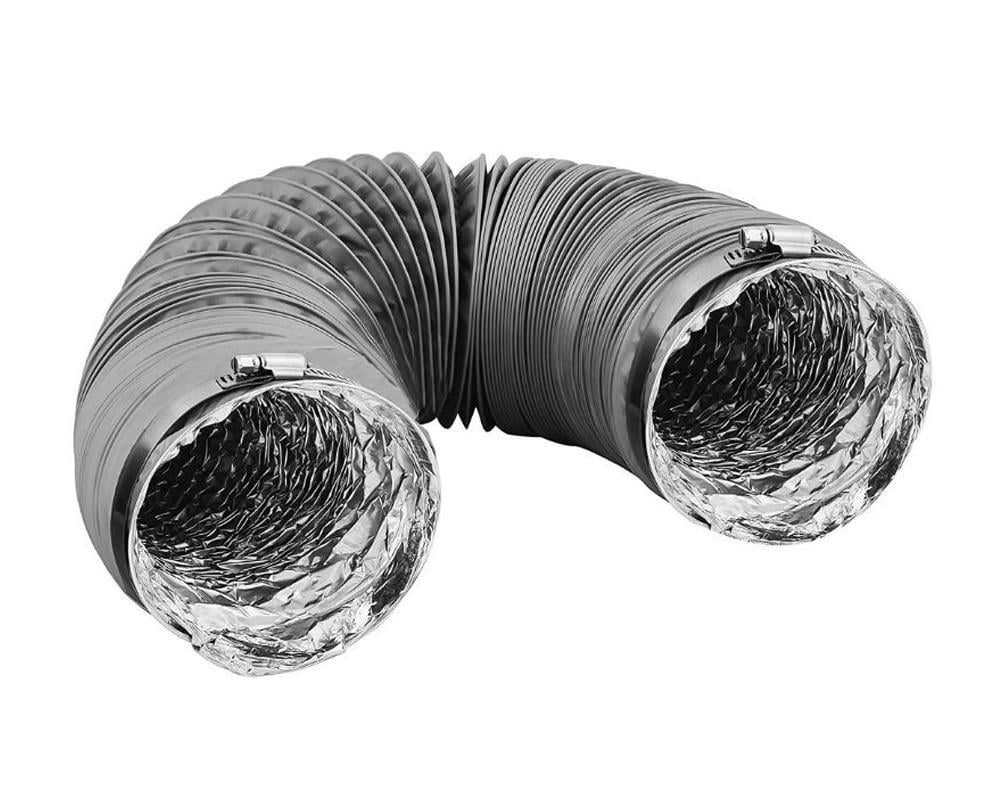 Buy 8 FT Dryer Vent Hose 4 inch Insulated Flexible Aluminum Ducting with PV...