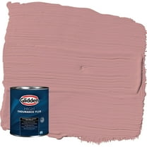 Glidden HEP Floral Tapestry / Pink Satin Exterior Paint with Primer, 1 Quart