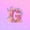 Pink Purple G, variant on Manfei Floral Butterfly Letter M Twin Comforter Sets, Sparkle Print Pink Bedding Set for Girls Women, Pink Reversible, 2 Pieces
