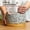 White, variant on Duty Mortar and Pestle Set with Bamboo Base, 100% Natural Granite Stone Grinder, Guacamole Bowl and Masher, 4 Cups, Grey