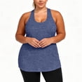 thumbnail image 6 of QSAWXQZ Women's Plus Tank Top Scoop Neck Racerback Sleeveless Stretch Lightweight Shirt 5XL, 6 of 9