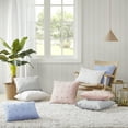 thumbnail image 3 of Home Essence Apartment Kay Cotton Jacquard Pom Pom Square Pillow, 3 of 4