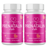 Prenatalin- Prenatal Formula Advanced Blend of Vitamins and Minerals-2 Bottles