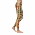 thumbnail image 3 of SUNENAT Vintage Tribal American Women with Jugs Women's Stretchy Capri Leggings Yoga Running Pant XS, 3 of 4