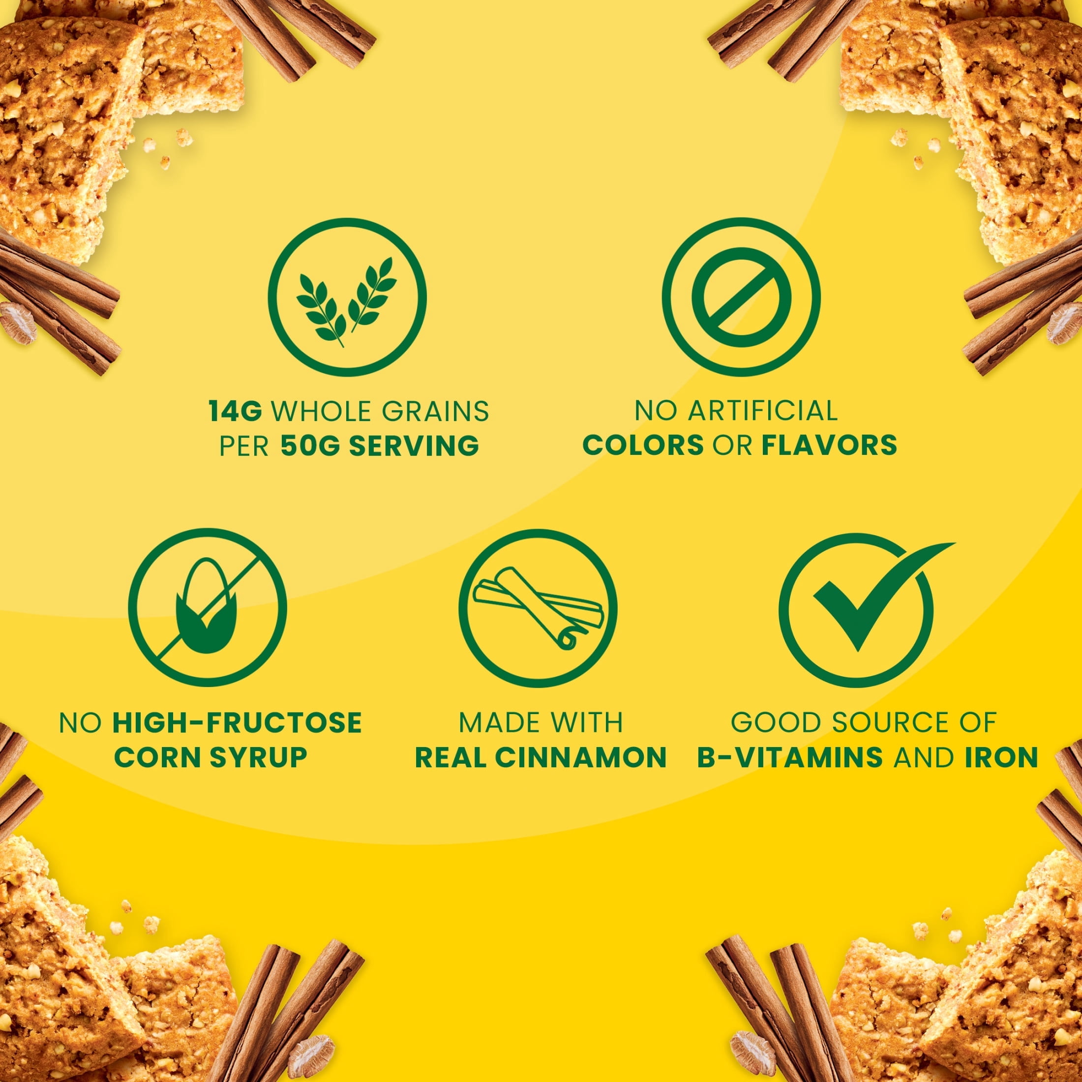 (3 pack) belVita Soft Baked Breakfast Bars, Cinnamon Oat, 5 Packs (1 Biscuit Per Pack)