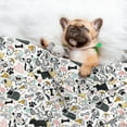 thumbnail image 3 of Rocae Puppy for Pet Blanket Dog Blanket Cat Blanket Soft Sleep for Small Medium Pet-Small, 3 of 8