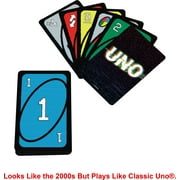 UNO Icon Series 2000s Matching Card Game For 7 Year Olds & Up