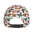 thumbnail image 6 of Fotbe Colorful Butterfly Classic Baseball Cap, Adjustable Snapback Hats, Outdoor Baseball Hat for Men and Women Cotton Soft, 6 of 9