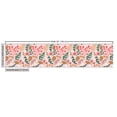thumbnail image 3 of Ambesonne Autumn Fabric by the Yard Upholstery, Flowers Leaves Berries Art, 2 Yards, Dark Salmon Sea Green, 3 of 5