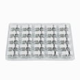 thumbnail image 1 of Yazoeia 50 Pack LC to LC Fiber Optic Coupler LC Duplex Multimode Fiber Optic Cable Connector Adapter CJC912-155451, 1 of 5