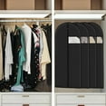 thumbnail image 2 of jileijar Dustproof Clothing Covers Waterproof Clothes Dust Cover Coat Suit Dress Protector Hanging Garment Organizer Closet Bags, 2 of 8
