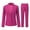 Red, variant on Women's Slim Fit One-Button Notch Lapel Blazer & Pants Set, Business Casual Work Suit for Office, 70% Polyester 30% Viscose, Lake Blue/Light Purple, Fall Winter Spring