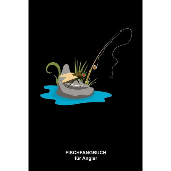 Angler Fangbuch / Langfristig bessere Angelerfolge: 6 x 9 Zoll (ca. DIN A5) I 120 Seiten Vertikal I Fliegenfischen I Sportfischen I Fischereiverein I Angelfreunde (Paperback)