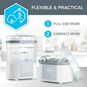 Chicco Advanced Electric Steam Sterilizer & Dryer for Baby Bottles, Pacifiers, Toys and More - White, New