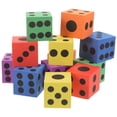 thumbnail image 1 of 12 piezas niños grandes dados para jugar (color aleatorio), 1 of 7
