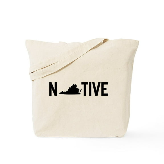 CafePress - Virginia Native Tote Bag - Unisex Canvas Tote Bag, Beige, 1-Piece