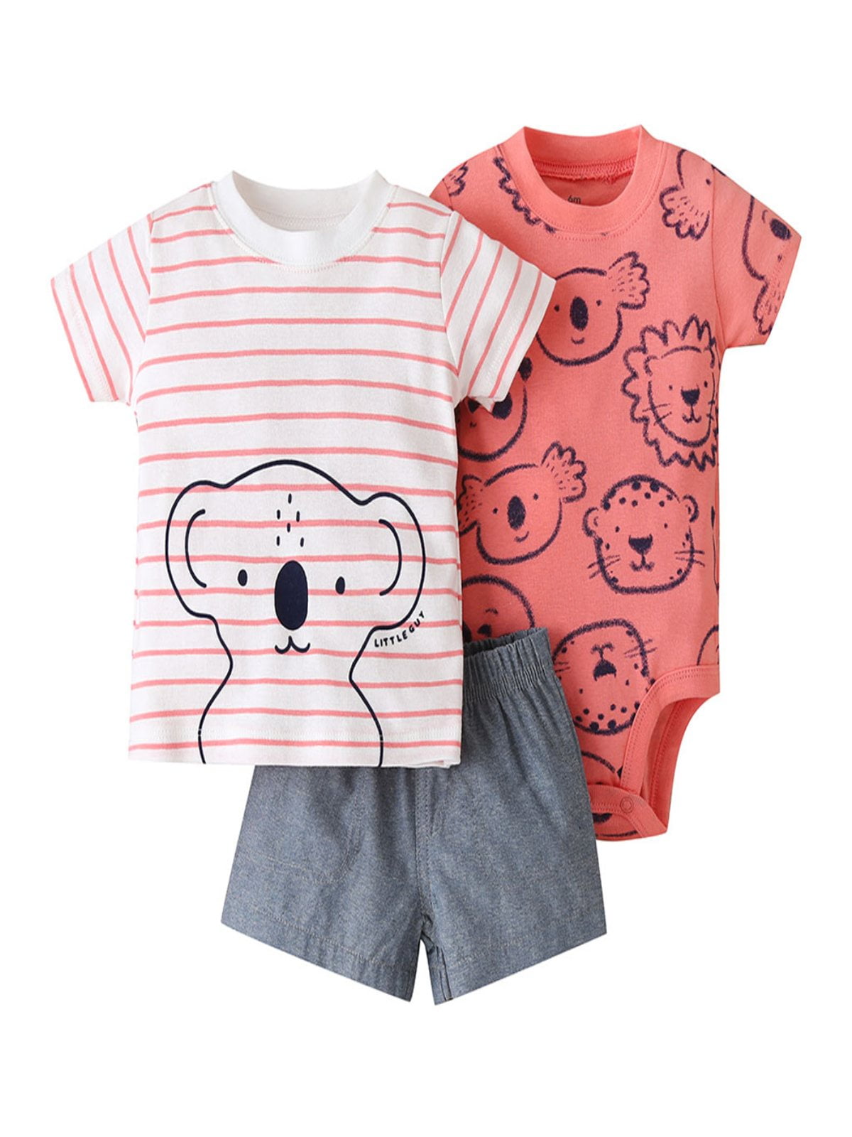 Details about   Summer Baby Boy's Suit Baby Clothing Set for Boys Casual Clothes Set Top Shorts 