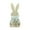 D, variant on Decorative Wooden Bunny with Pink Bow Perfect for Easter, Spring Home Decor, Tabletop Centerpiece, Nursery Decoration