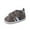 Grey, variant on OSOLU Cute Children Toddler Shoes Boys Girls Floor Sports Flat Bottom Soft Bottom Non- Comfortable Hook Loop Cozy Footwear, 0-6 Months
