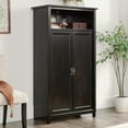 thumbnail image 4 of Sauder Edge Water Storage Cabinet, Estate Black, 434815, 4 of 9