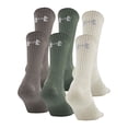 thumbnail image 1 of Calcetines Under Armour Charged Cotton Crew 6 Pares Talla Grande para Adultos, 1 of 8