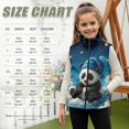 thumbnail image 7 of Garronmavis Cute Panda Girls Sleeveless Vests Size 7-8 Wind Proof Girls Outerwear Vest Sleevless Versatile Fall Winter Warm Outerwear With Pockets Soft Fall Outfits Fashion Clothing, 7 of 7