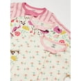 thumbnail image 2 of Touched by Nature Baby Girl Organic Cotton Zipper Sleep and Play 3pk, Botanical, 0-3 Months, 2 of 5