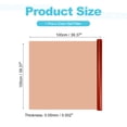thumbnail image 2 of Papier Filtre Couleur Gel Film PVC 100x100cm Orange pour Studio Photo Tête Rouge, 2 of 6