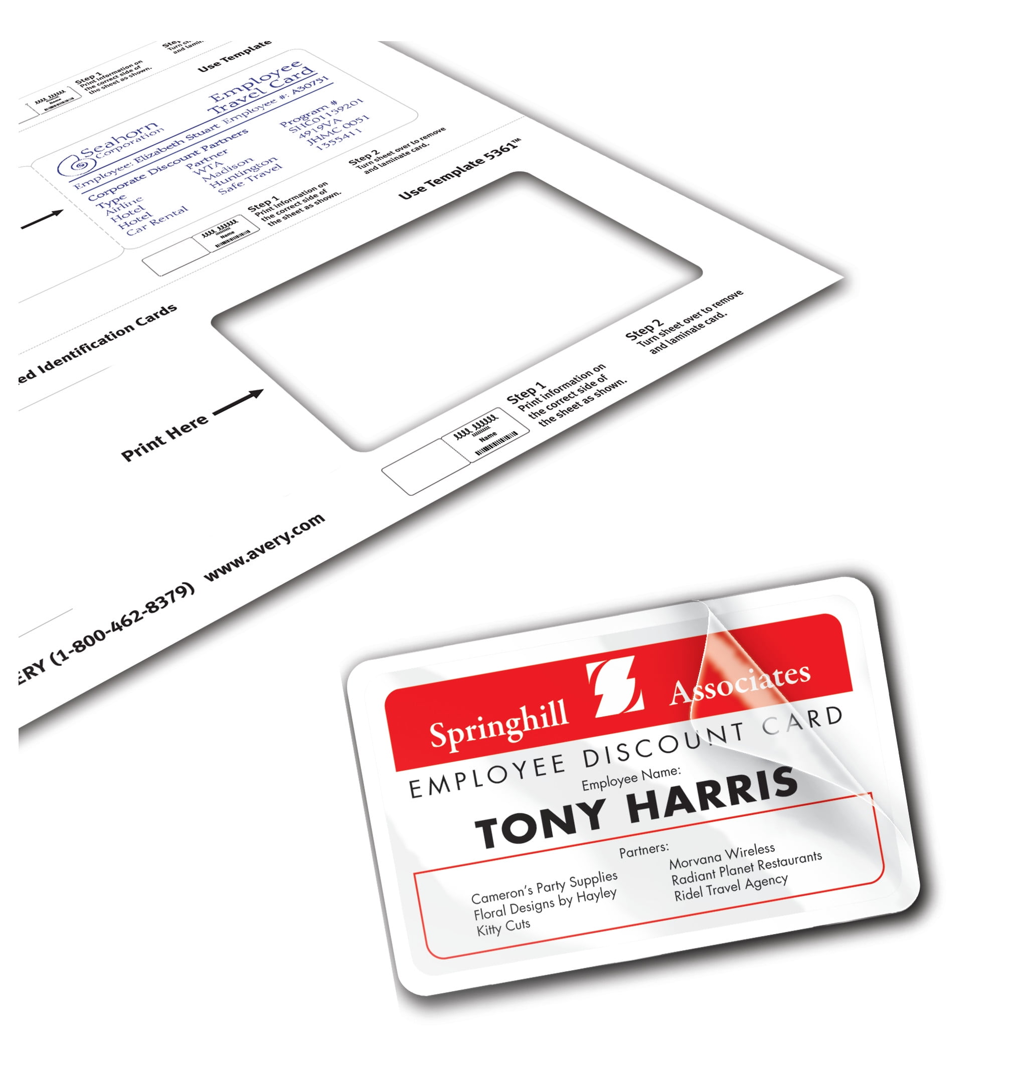Avery Id Cards