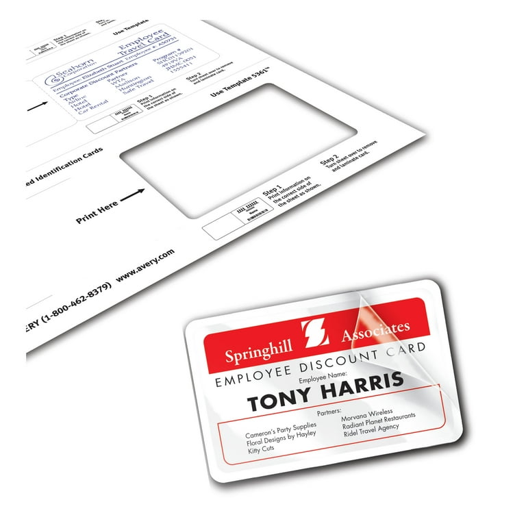 ID Badges and Cards, Custom ID Card Designer